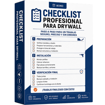 Checklist Profesional de Instalación de Drywall