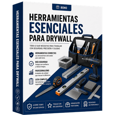 Herramientas Esenciales para Trabajar con Drywall
